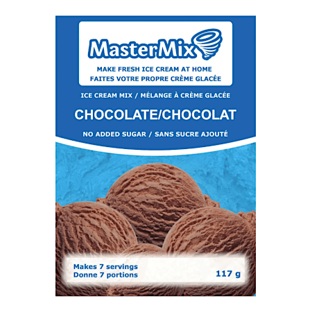 No Added Sugar Ice Cream Mix - Mastermix Chocolate